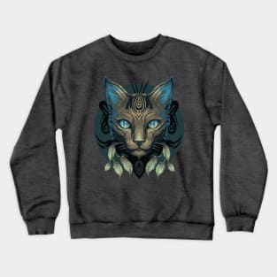 Druid Cat Crewneck Sweatshirt